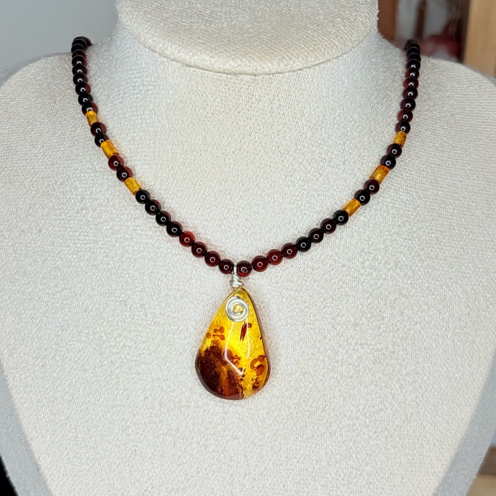 Burmese Amber necklace